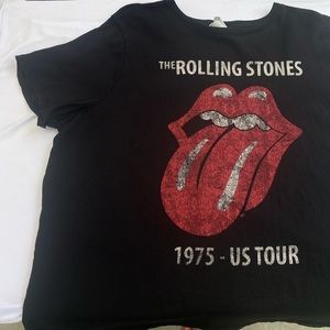 Black Rolling Stone Shirt